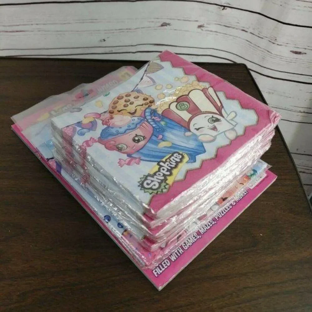 Shopkins Kooky Cookie Table‎ Cover Birthday Party Decorations Napkins Book